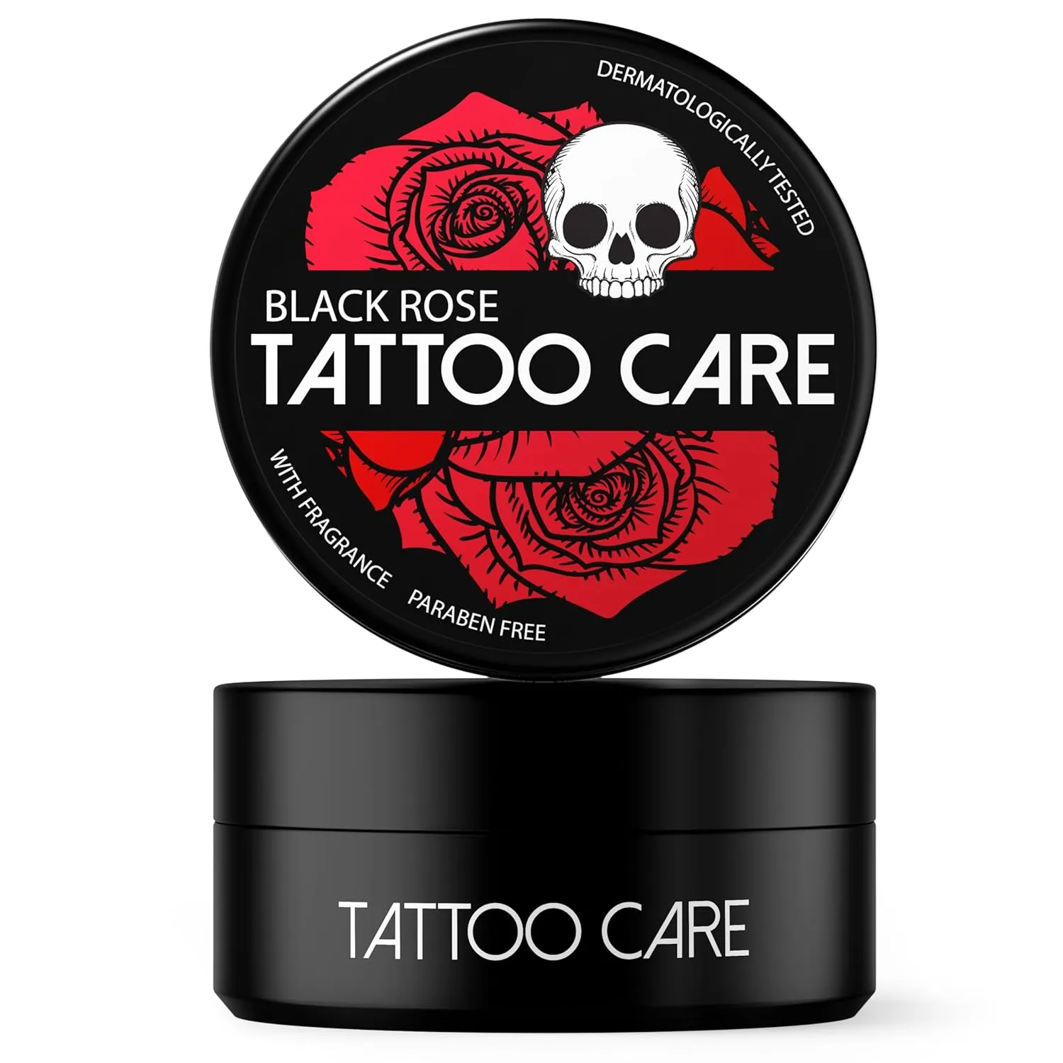 Makra Black Rose – Aftercare & Brightener Ointment - for New & Older Tattoos – Protects and Deeply Moisturizes – Enhances Colors, Prevents Fading, Brings Back Shine - 1.2 Oz/35 g