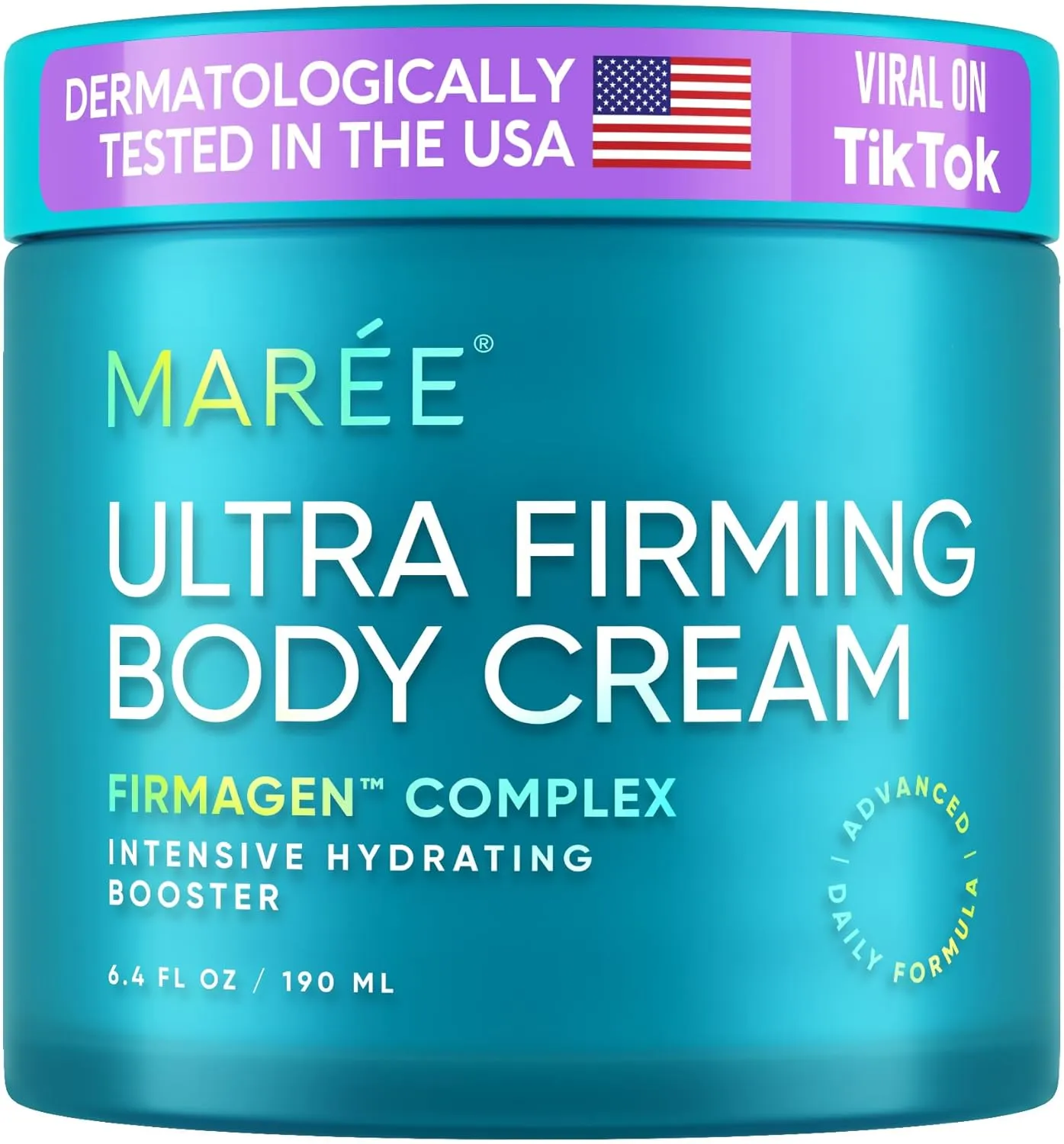 MAREE Moisturizer Body Cream - Body Moisturizer Face Cream with Hyaluronic Acid & Collagen - For Extremely Dry Skin for Women & Men - Crema Hidratante Para El Cuerpo Skin Care Moisturizing - 6.4 Fl Oz