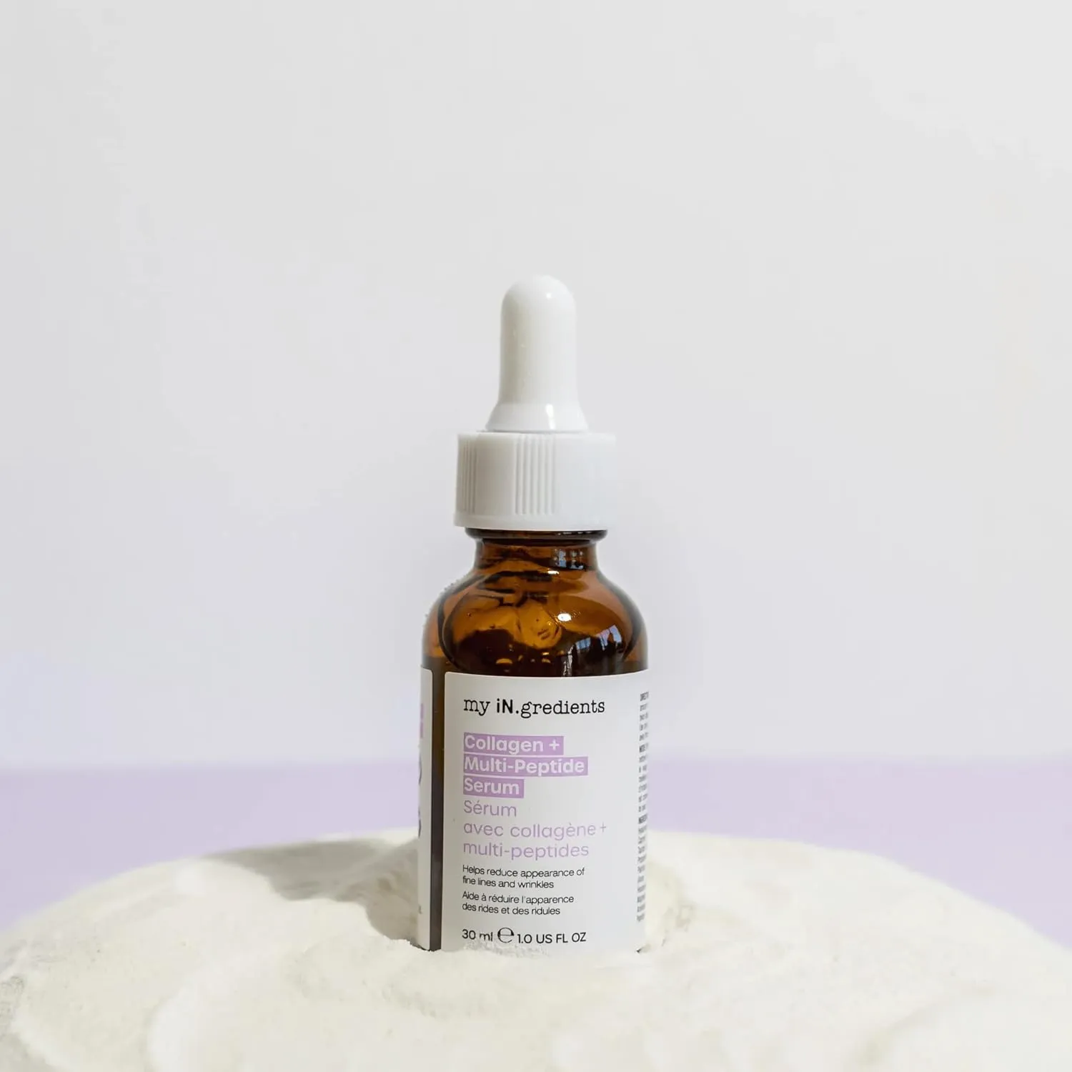 Masque Bar My Ingredients Multi Peptide Serum with Collagen- Wrinkle & Fine Lines reducing Face Serum- Anti-aging Hydrating Serum- Skin Plumping Korean Skin Care- For All Skin Types- 1 Fl Oz