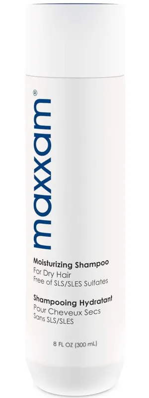 Maxxam Moisturizing Shampoo for Color Treated Hair, Gentle Sulfate Free Shampoo with Aloe for Most Hair Types Like Dry or Thin, 8 Fl Oz