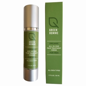 Men's Moisturizing Anti-Aging Cream - Organic & Natural Ingredients - Free of Fragrance - All Skin Types - Dry, Oily & Sensitive Skin - Made in the USA