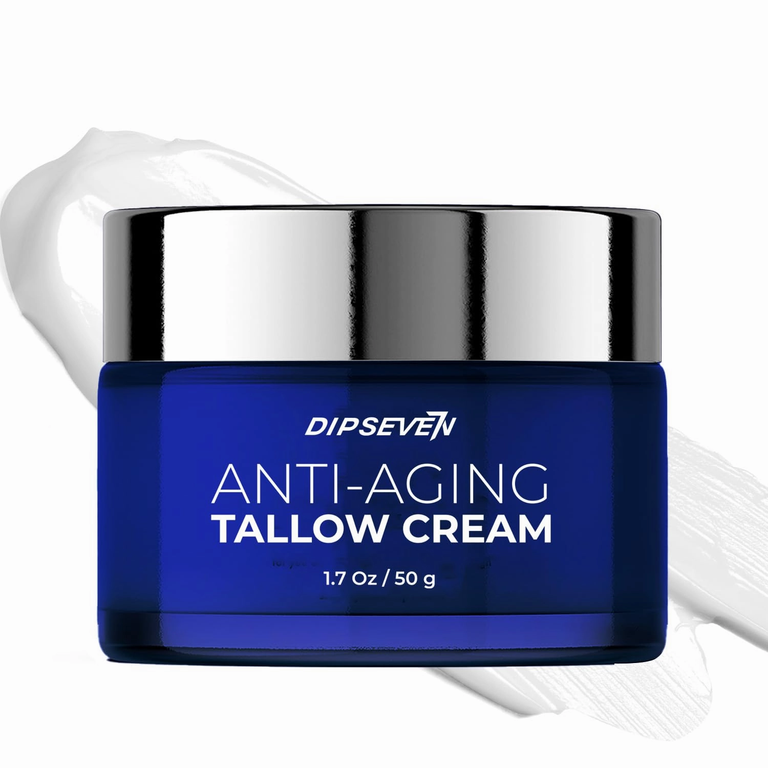 Men's Wrinkle Defense Beef Tallow Balm for Face: Anti-Aging Cream For Men with Beef Tallow, Retinol & Peptides - Day & Night - Facial Skin Care - Anti Wrinkle Organic Face Cream Moisturizer