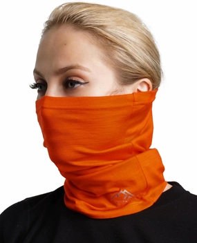 Merino.tech Merino Wool Ski Neck Gaiter - Face Mask Neck Warmer for Men & Women