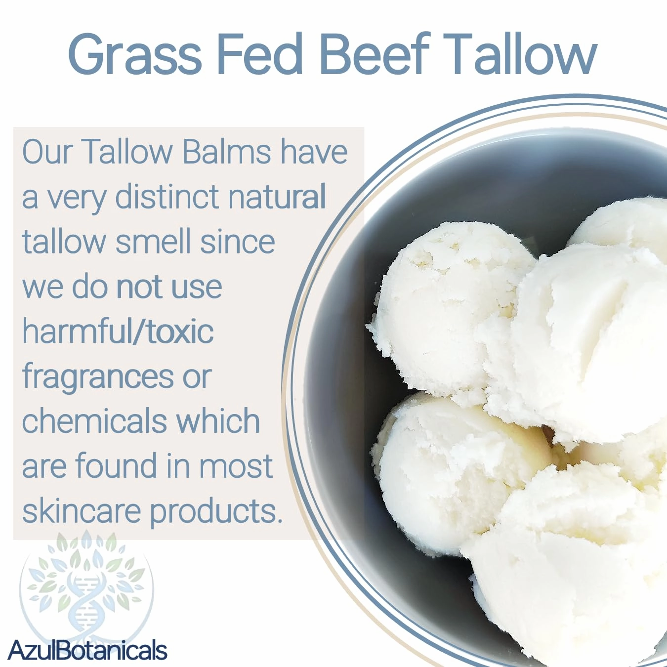 Methylene Blue infused Whipped Grass fed/finished Tallow Balm and GHK-Cu with Methylene Blue (White Simply Whipped (Only 3 Ingredients), 1.7 Ounce (Pack of 1))