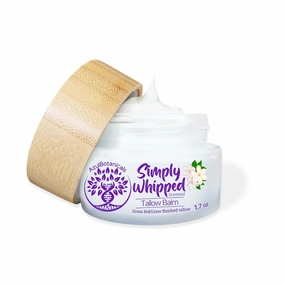 Methylene Blue infused Whipped Grass fed/finished Tallow Balm and GHK-Cu with Methylene Blue (White Simply Whipped (Only 3 Ingredients), 1.7 Ounce (Pack of 1))