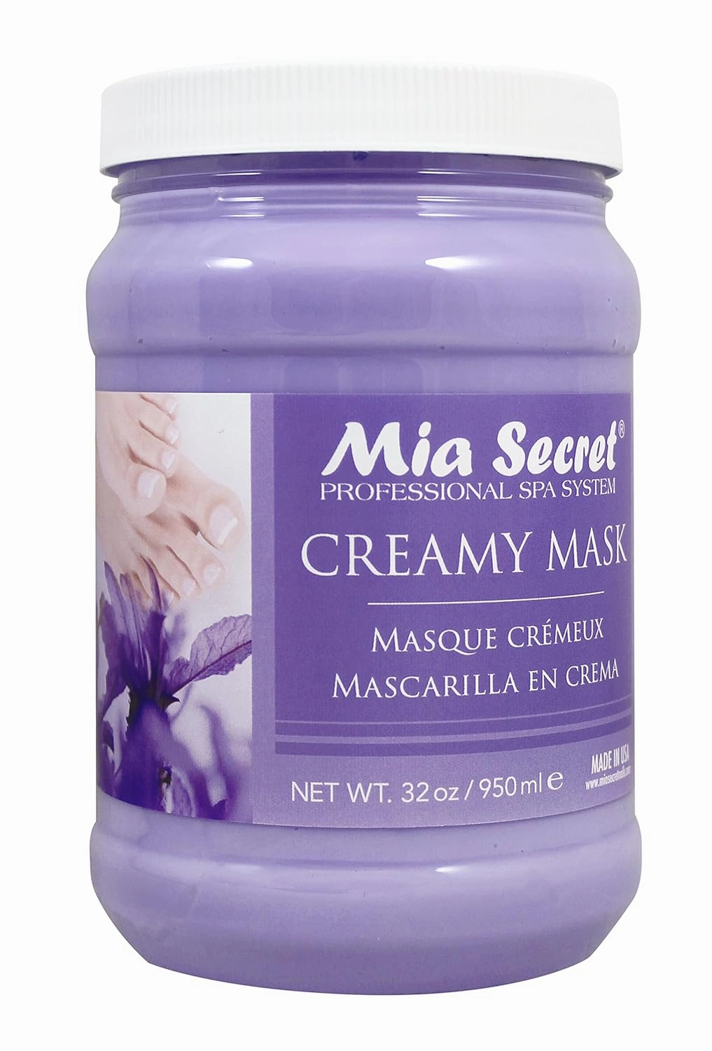 Mia Secret SPA&BODY Creamy Mask (Lavender, 32oz)