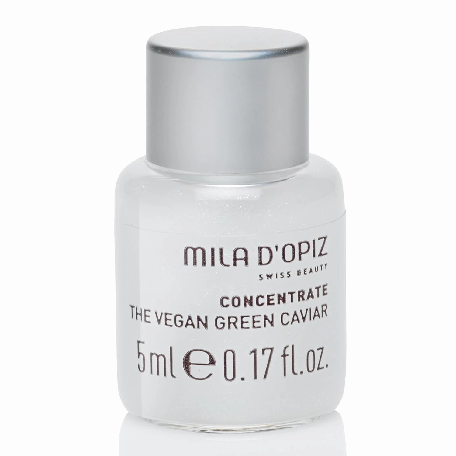 Mila d'Opiz The Vegan Green Caviar Concentrate - Anti-Aging and Firming Face Serum for Women - Skin Renewal Hydrating Serum with Argan Oil - 10 pc