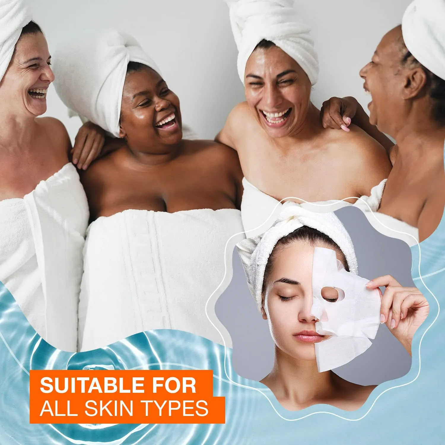 Mint & Tea Tree Foot Masks - Moisturizing, Softens Dry Cracked Feet, Removes Dead Skin, Revitalizing, Dermatologist Tested, Cruelty Free Korean Skin Care For All Skin Types - 3 Pairs