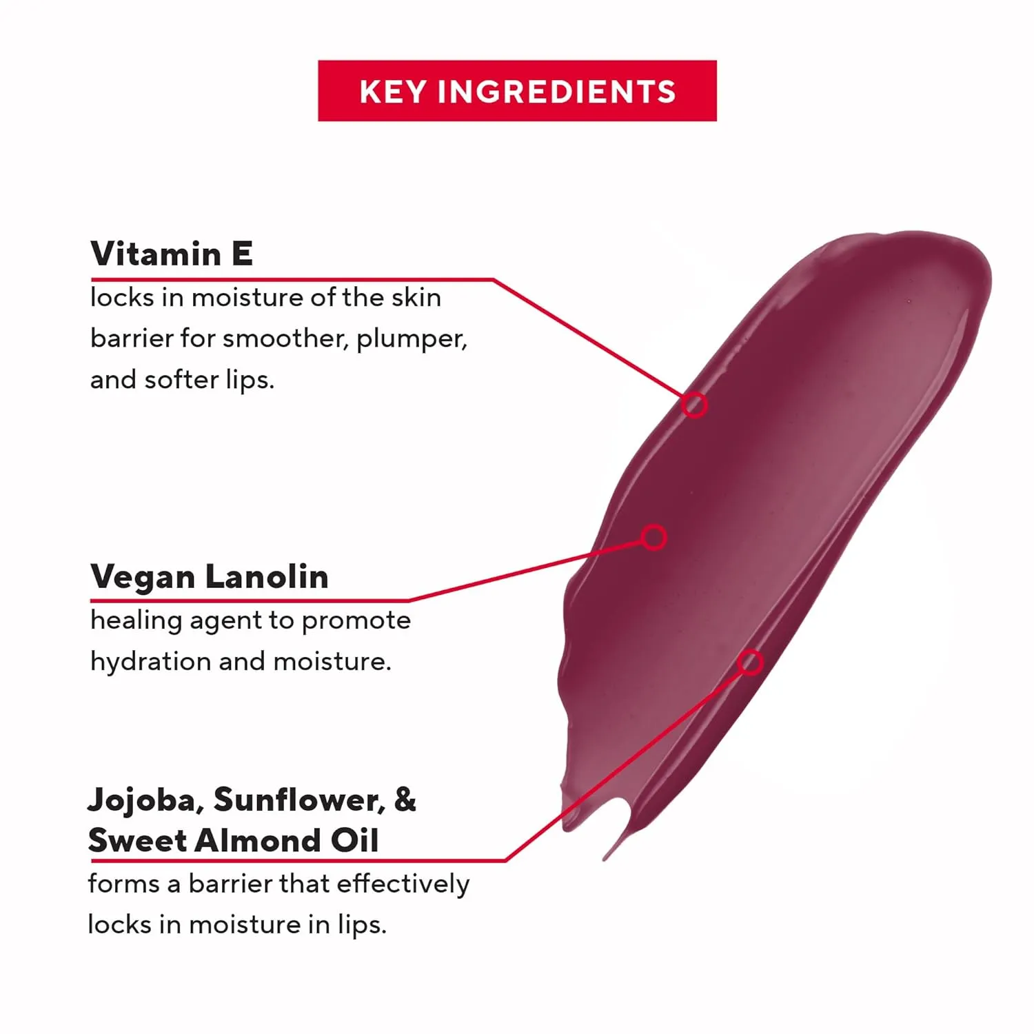 Mirabella Luxe Advanced Lip Gloss, Hydrating Non-Sticky High-Shine Lip Gloss for Women, Infused with Vitamin E & Jojoba Oil, Long-Lasting & Cruelty-Free - Angelic (Nude Pink)