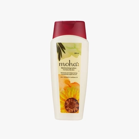 Moh'a Moisturizing Lotion for extra Dry Skin Deep Moisture For Face & Body With Benefit of Aloe Gel, Almond, Coconut & Olive Oil - 6.76 fl oz (Pack of 1)