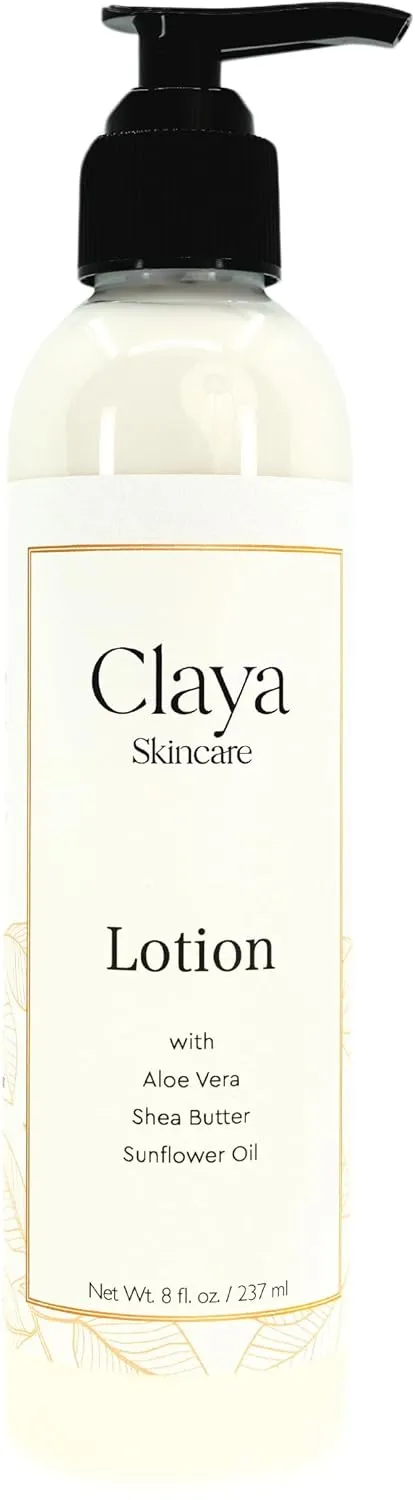 Moisturizing Body Lotion – Aloe Vera, Shea Butter, Sunflower Oil, Hydrating and Non-Greasy Formula