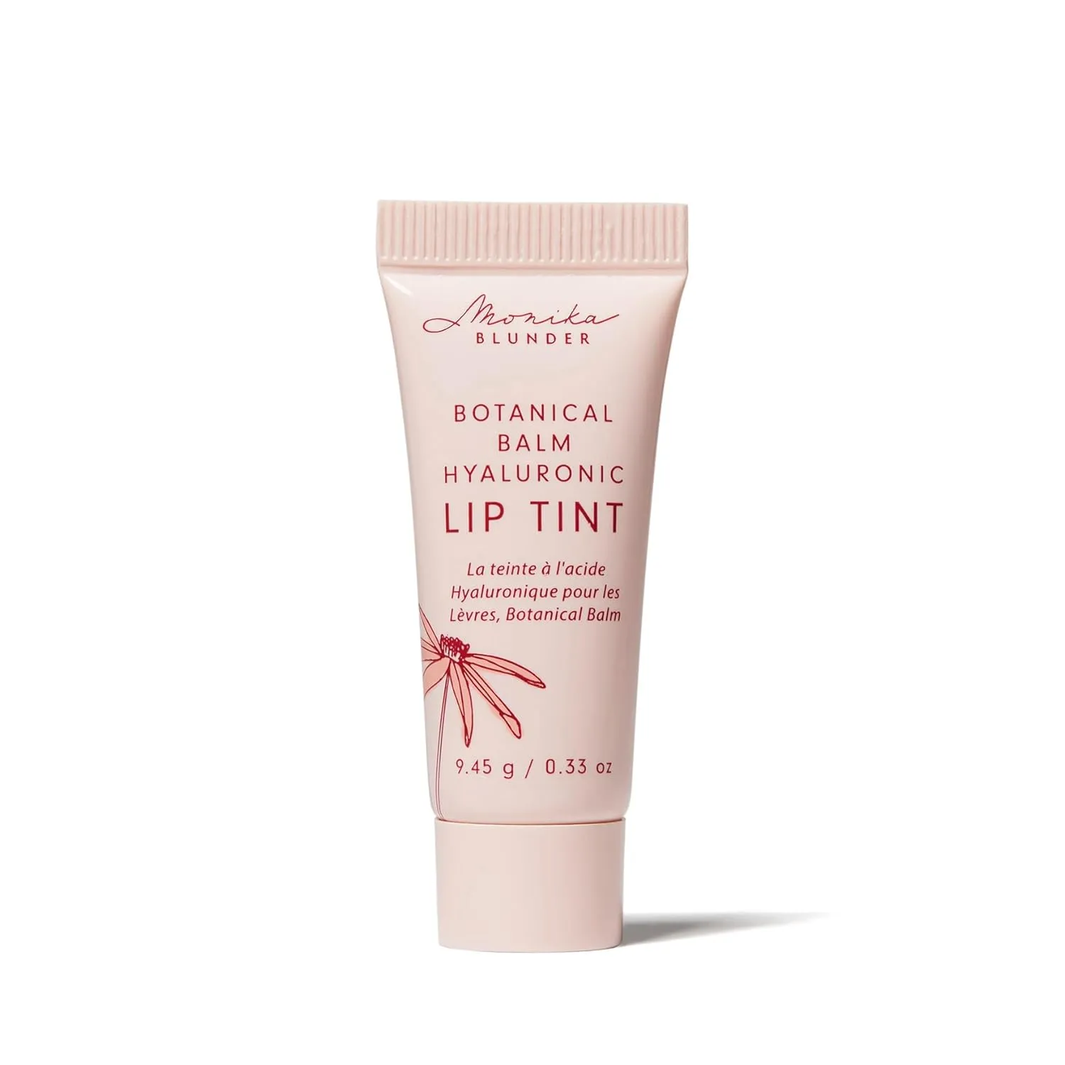 Monika Blunder Beauty - Botanical Balm Hyaluronic Lip Tint – Frühling Mauve – Moisturizing Vegan Lip Balm, Non-Toxic, Cruelty-Free, Clean Beauty with Natural Tint for Soft, Radiant Lips