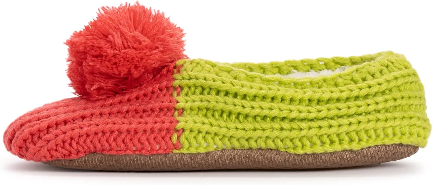MUK LUKS Women's Ballerina Slippers