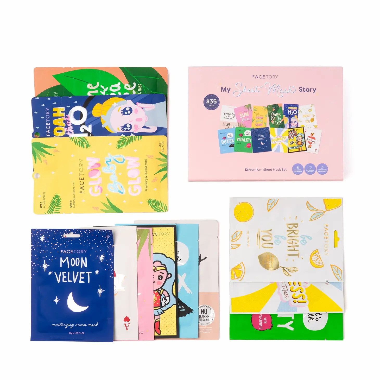 My Sheet Mask Story Gift Set (12 Set)