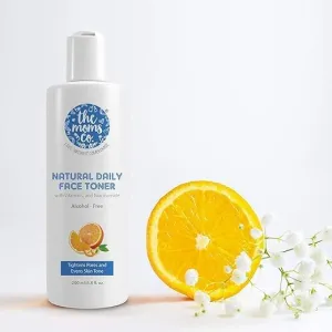 Natural Daily Vitamin C Face Toner l Enriched with Niacinamide, Green Tea & Aloe Vera | Alcohol-Free Formula | Tightens Pores, Evens Skin Tone, Hydrates Skin, Maintains PH Balance (200ml)