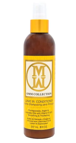 Natural Lightweight Leave In Conditioner-Moisturizing Detangler Spray For Frizzy & Curly Hair - Color Safe Cream Conditioner, For Dry Damaged & Over Processed Hair