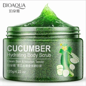 Natural Hydrating Cucumber Extract Body Scrub