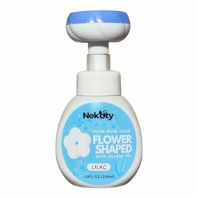Nekoty Flower Stamp Foaming Hand Soap | Long Lasting Scent | Gentle and Moisturizing (Lilac)