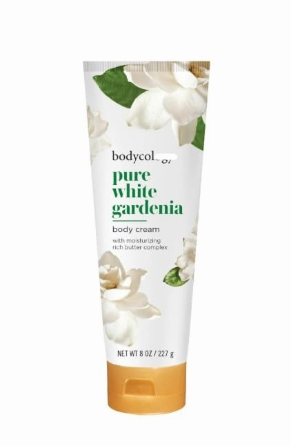 New Shea Butter Body Cream, Pure White Gardenia, 8 oz. (1 Pack, Package May Vary)