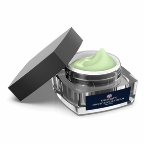 Niacinamide Night Cream For Glowing Skin | Anti Aging Cream Women Men With Resveratrol Ceramides and Peptides Moisturizer | Reduces Fine Lines & Wrinkles | For All Skin Types 50 g (Pack of 1)