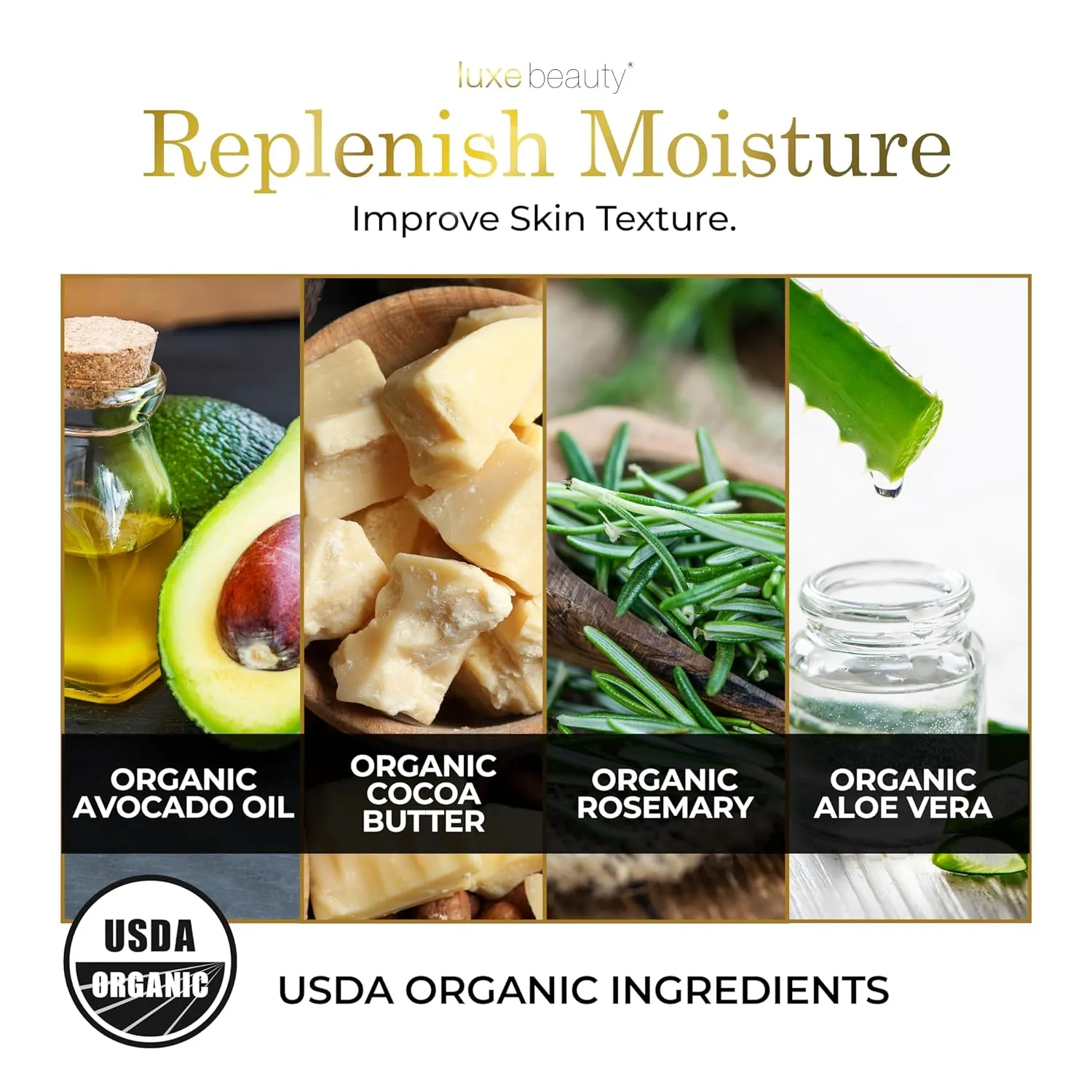 Non-Greasy Hyaluronic Acid Moisturizer for Face, Neck & Hands – Coconut Scented Lotion -Anti Aging Hyaluronic Acid Body Lotion - Hyaluronic Acid for Body with Organic & Plant Based Ingredients
