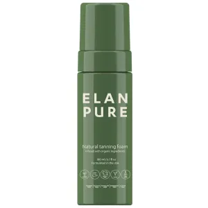 Non Toxic Self Tanner - Organic Tanning Foam - Long Lasting Natural Looking Tan - Streak Free Smooth Application - Plant Based Ingredients - Vanilla