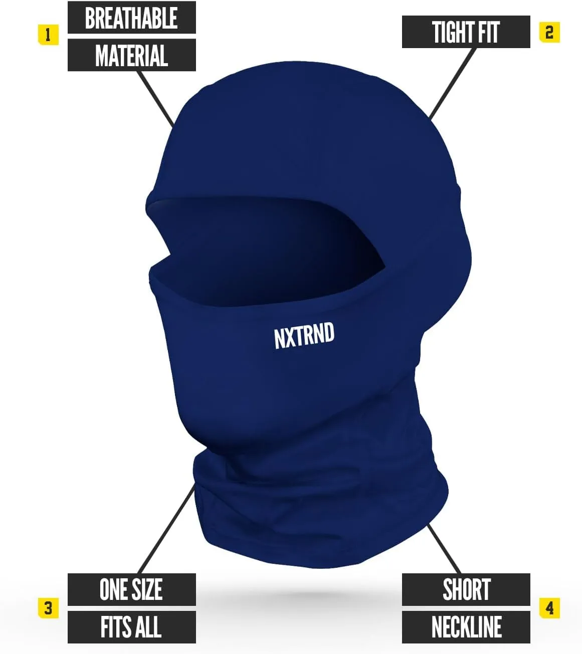Nxtrnd Football Ski Mask, Shiesty Mask, Cooling Sports Balaclava