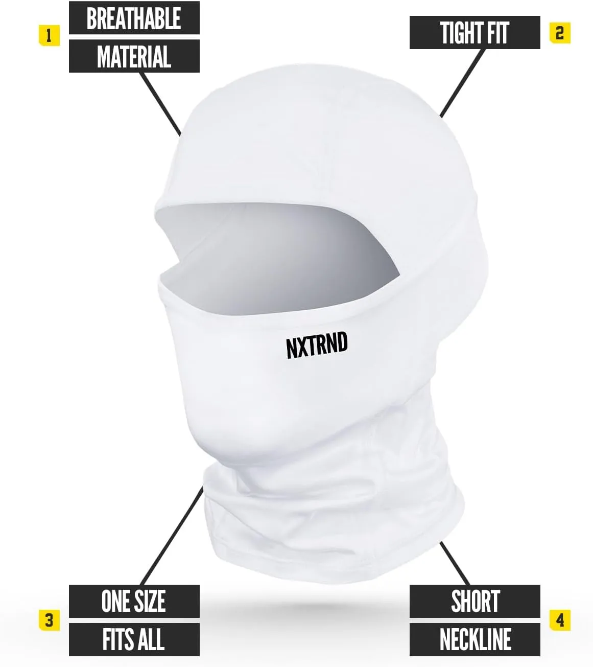 Nxtrnd Football Ski Mask, Shiesty Mask, Cooling Sports Balaclava