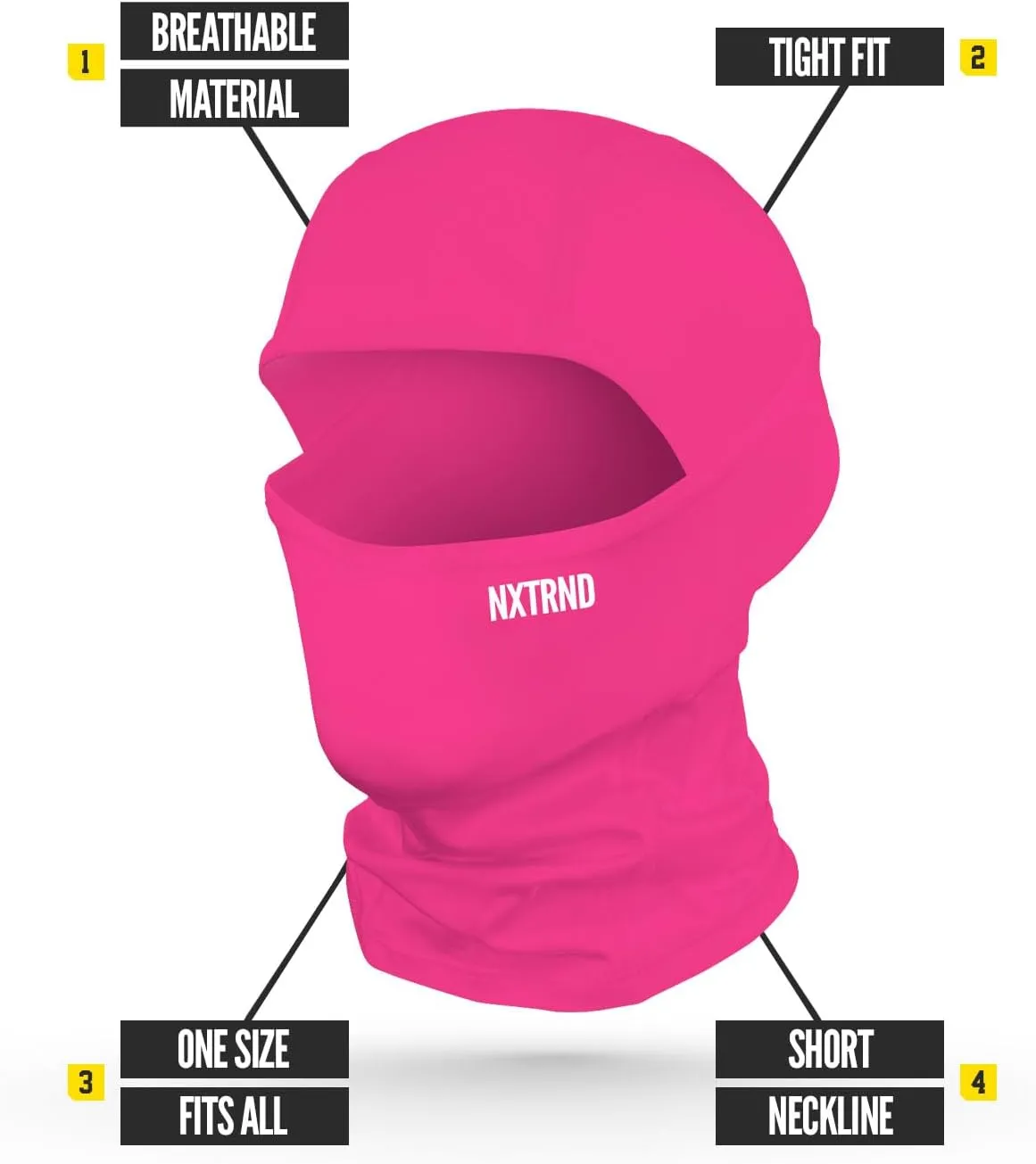 Nxtrnd Football Ski Mask, Shiesty Mask, Cooling Sports Balaclava