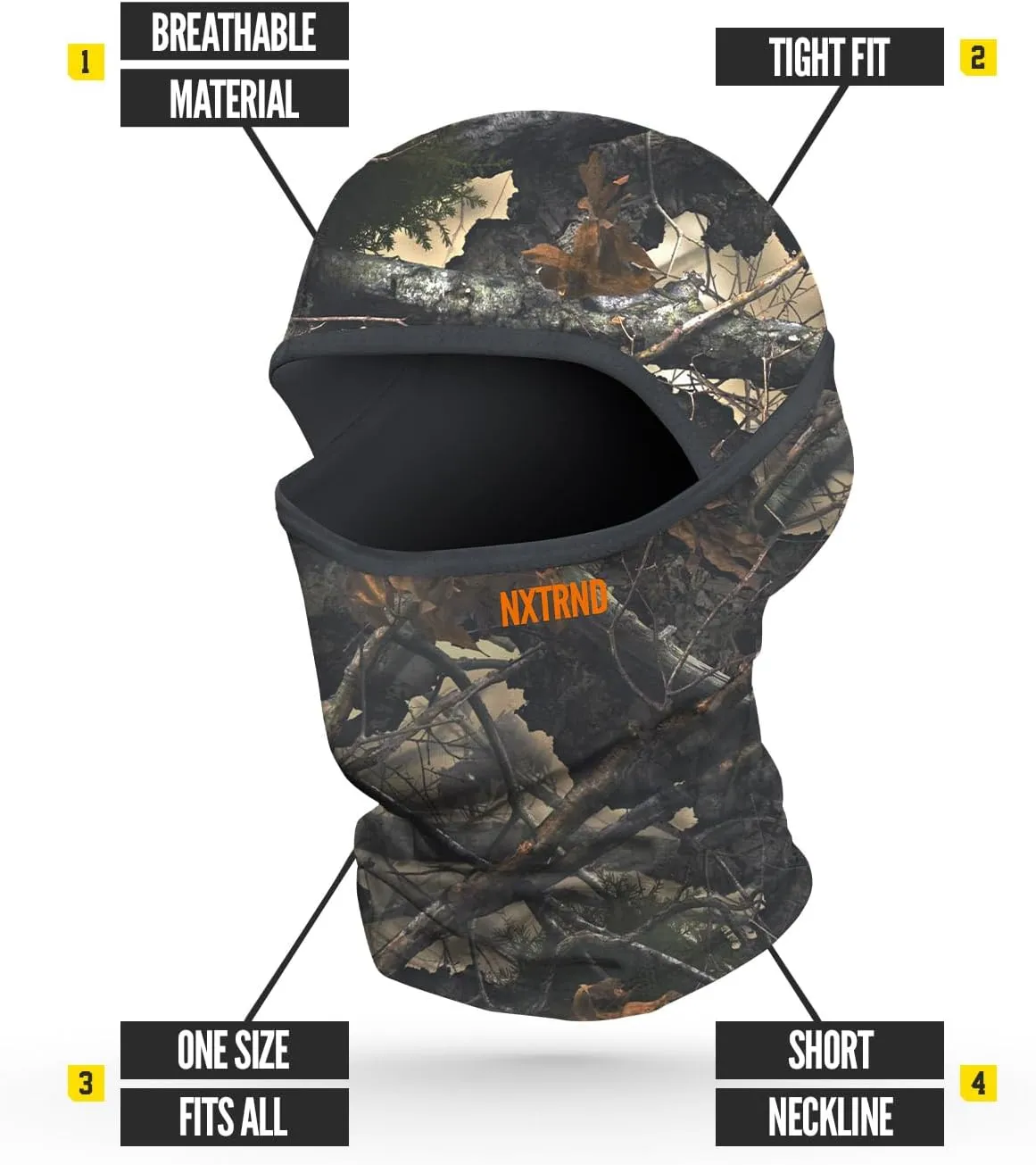 Nxtrnd Football Ski Mask, Shiesty Mask, Cooling Sports Balaclava