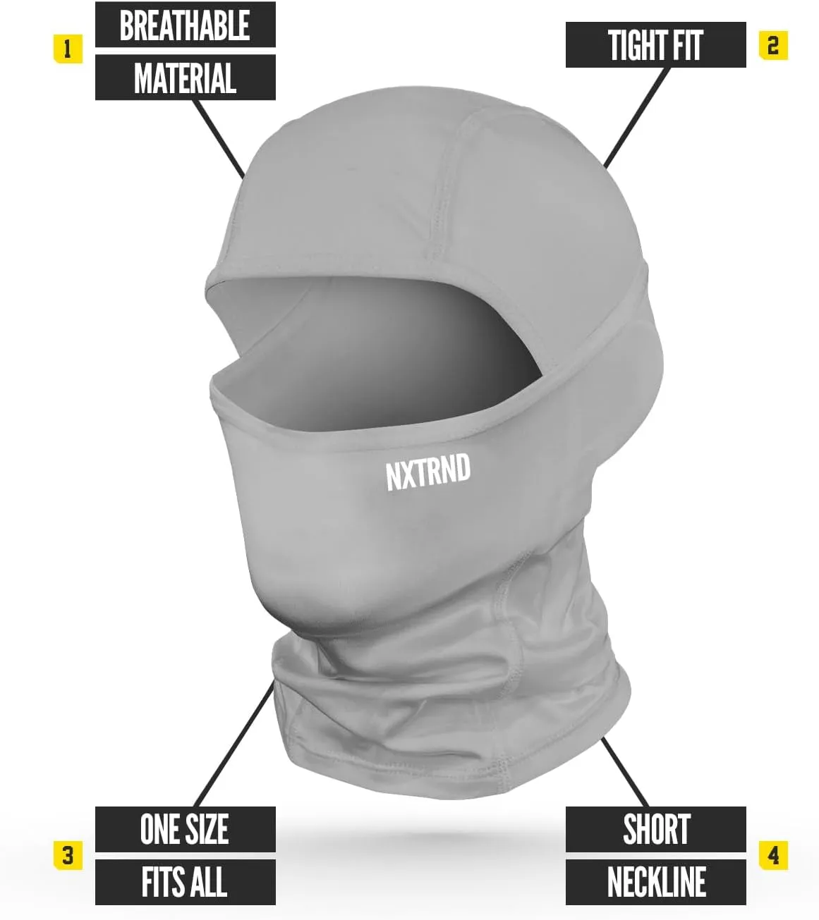 Nxtrnd Football Ski Mask, Shiesty Mask, Cooling Sports Balaclava