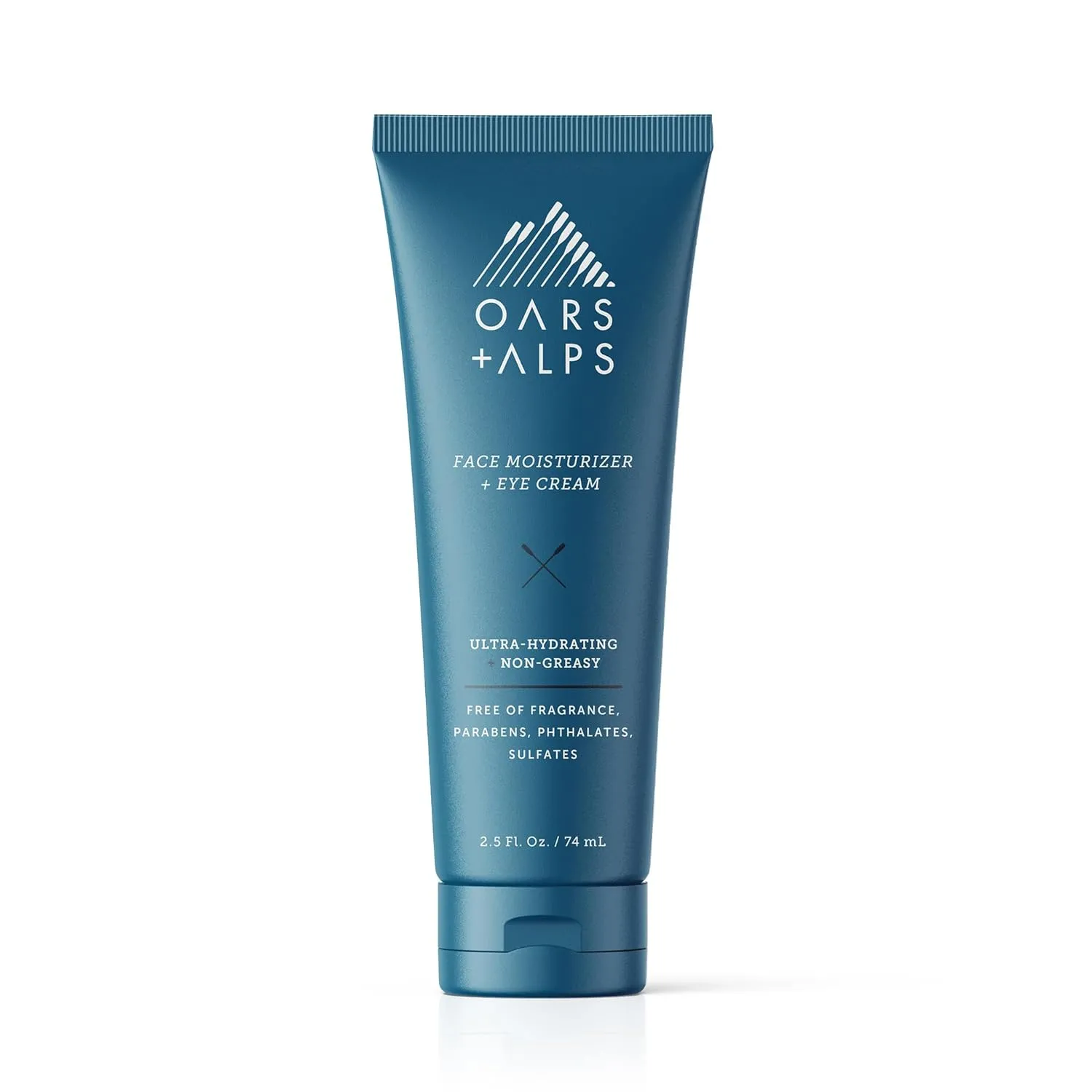 Oars   Alps Face Moisturizer and Eye Cream, Hydrates Skin with Shea Butter and Jojoba Oil, Anti Aging, Vegan and Gluten Free