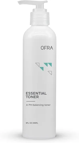 Ofra Essential Toner - PH Balancing, Hydrating & Soothing Facial Toner for Dry to Normal Skin - 8oz/240ml