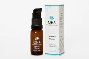 OHA Vital Organic Skincare Under Eye Therapy - soothing, refreshing, and restoring treatment to de-puff and lighten dark circles