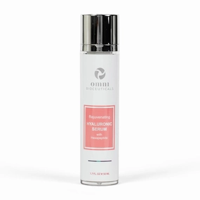 Omni Bioceuticals Rejuvenating Hyaluronic Serum with Hexapeptides, 50ml