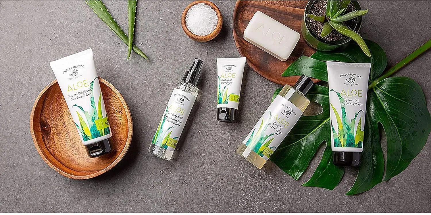 Organic Aloe Collection Hydrating Body Gel (8oz), Fresh Cucumber Scent