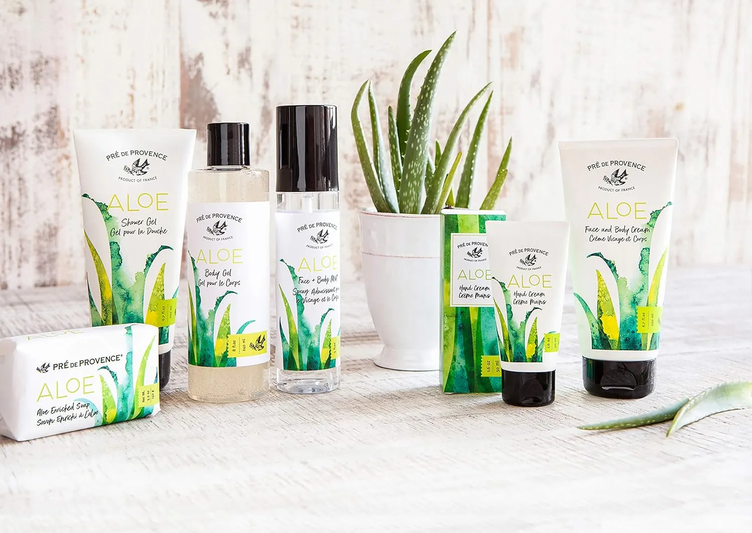 Organic Aloe Collection Hydrating Body Gel (8oz), Fresh Cucumber Scent