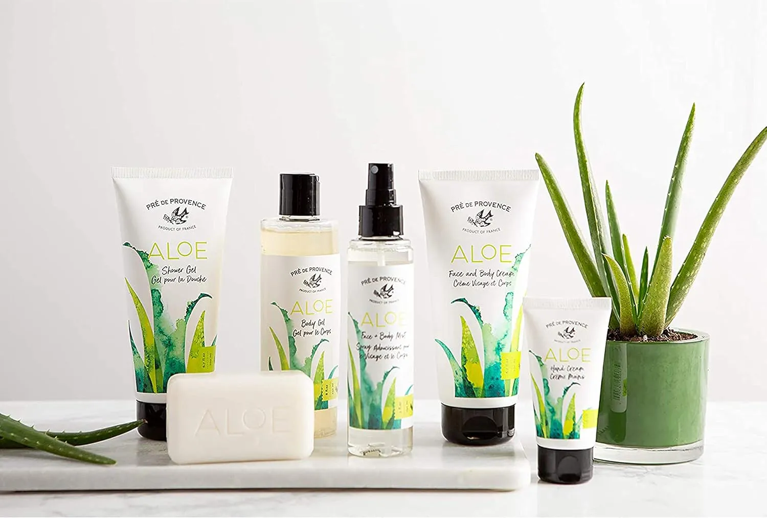 Organic Aloe Collection Hydrating Body Gel (8oz), Fresh Cucumber Scent