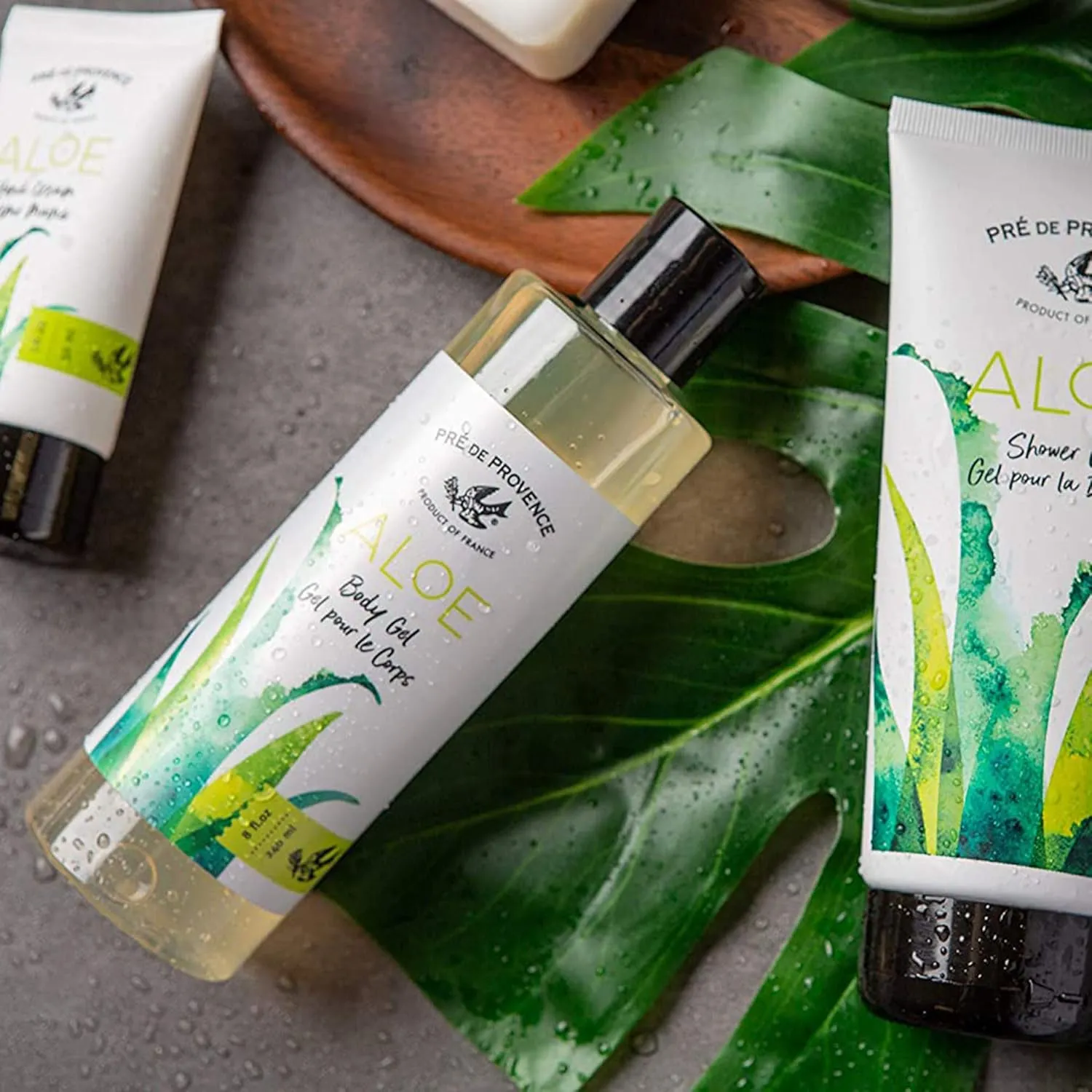Organic Aloe Collection Hydrating Body Gel (8oz), Fresh Cucumber Scent