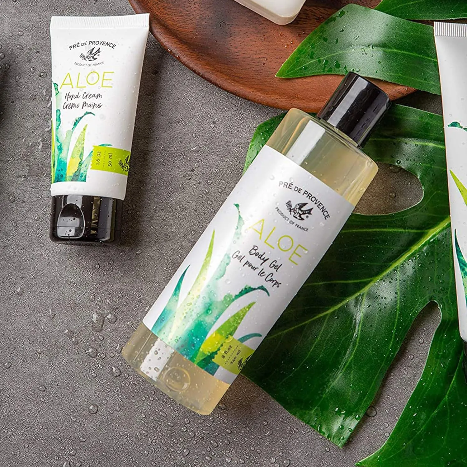 Organic Aloe Collection Hydrating Body Gel (8oz), Fresh Cucumber Scent
