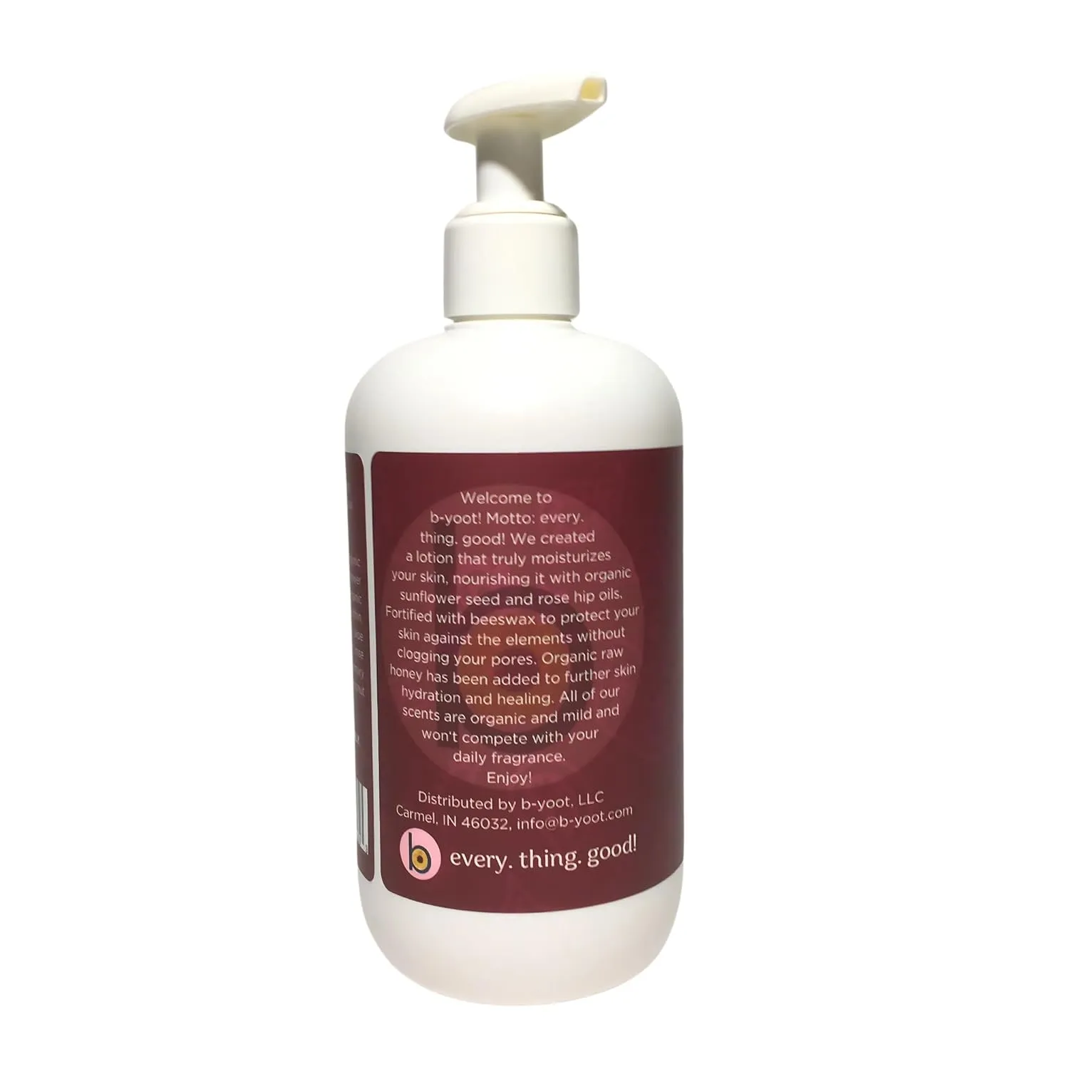 Organic Body Lotion - Coconut, Skin Care, Body Care, Body Moisturizer, Lotion for Extremely Dry Skin with Organic Honey, Organic Beeswax, Organic Oils, Lightweight, Non-Comedogenic, 12 Fl Oz