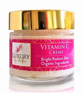 Organic Vitamin C Moisturizing Face Cream | Bright, Fresh, Radiant & Youthful Complexion | Boost Collagen, Reduce Appearance of Wrinkles, Fine Lines, Discolorations & Sun Spots