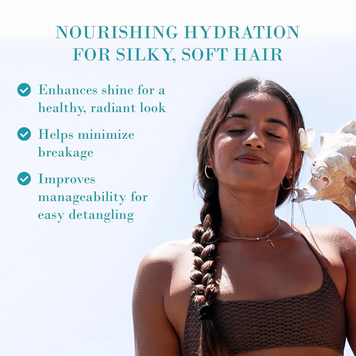 Original Sprout Luscious Island Hair Masque, Hydrating Rinse-Out Conditioning Hair Mask for Dry, Damaged Locks with Jojoba Protein & Argan Oil, Vegan & Cruelty-Free, Tropical Citrus Scent, 3 fl oz