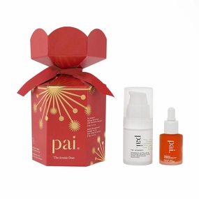 Pai Skincare - The Iconic Duo | Rosehip BioRegenerate Facial Oil (10ml)   The Anthemis (15ml) | Two-Step Routine, Hydrating, Moisturizing | Natural, Vegan, Sensitive Skincare (2 Piece Set)