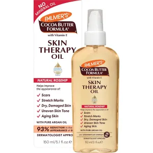 Palmer's Cocoa Butter Formula Skin Therapy Moisturizing Body Oil with Vitamin E, Rosehip Fragrance, 5.1 Ounces