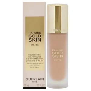 Parure Gold Skin Matte 24H Wear No-Transfer Foundation SPF 15-2N Neutral by Guerlain for Women - 1.1 oz Foundation