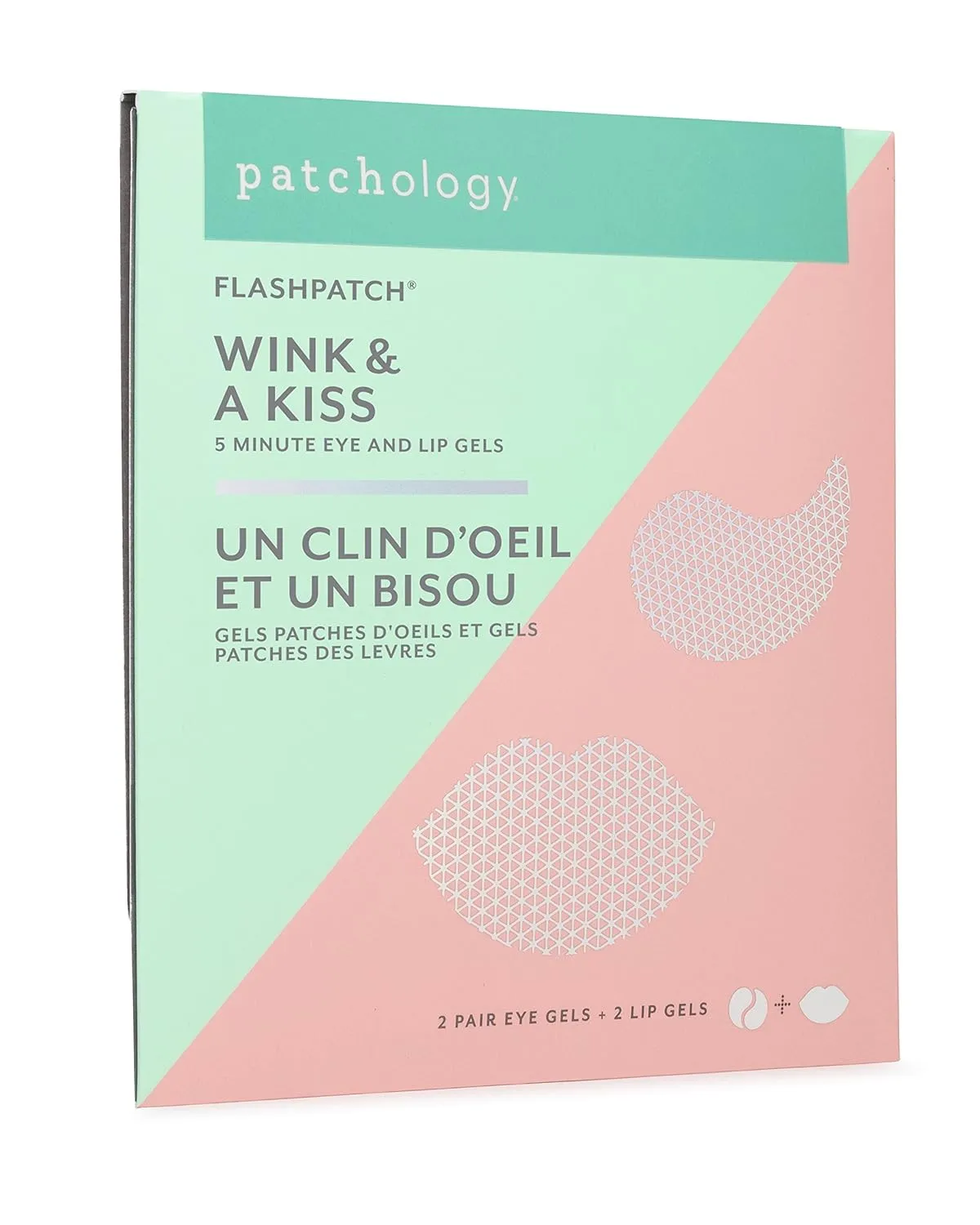 Patchology "Wink & A Kiss" Eye and Lip Gels Kit