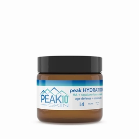 PEAK HYDRATION HA   SQUALANE face cream 2oz