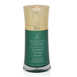 Peptide Night Cream with Antioxidants - (0.5 fl oz) - Gluten Free Skin Tightening Moisturizer with Superfoods- Small Peptide Night Cream for Gift- Wrinkle Reduction for All Skin Types