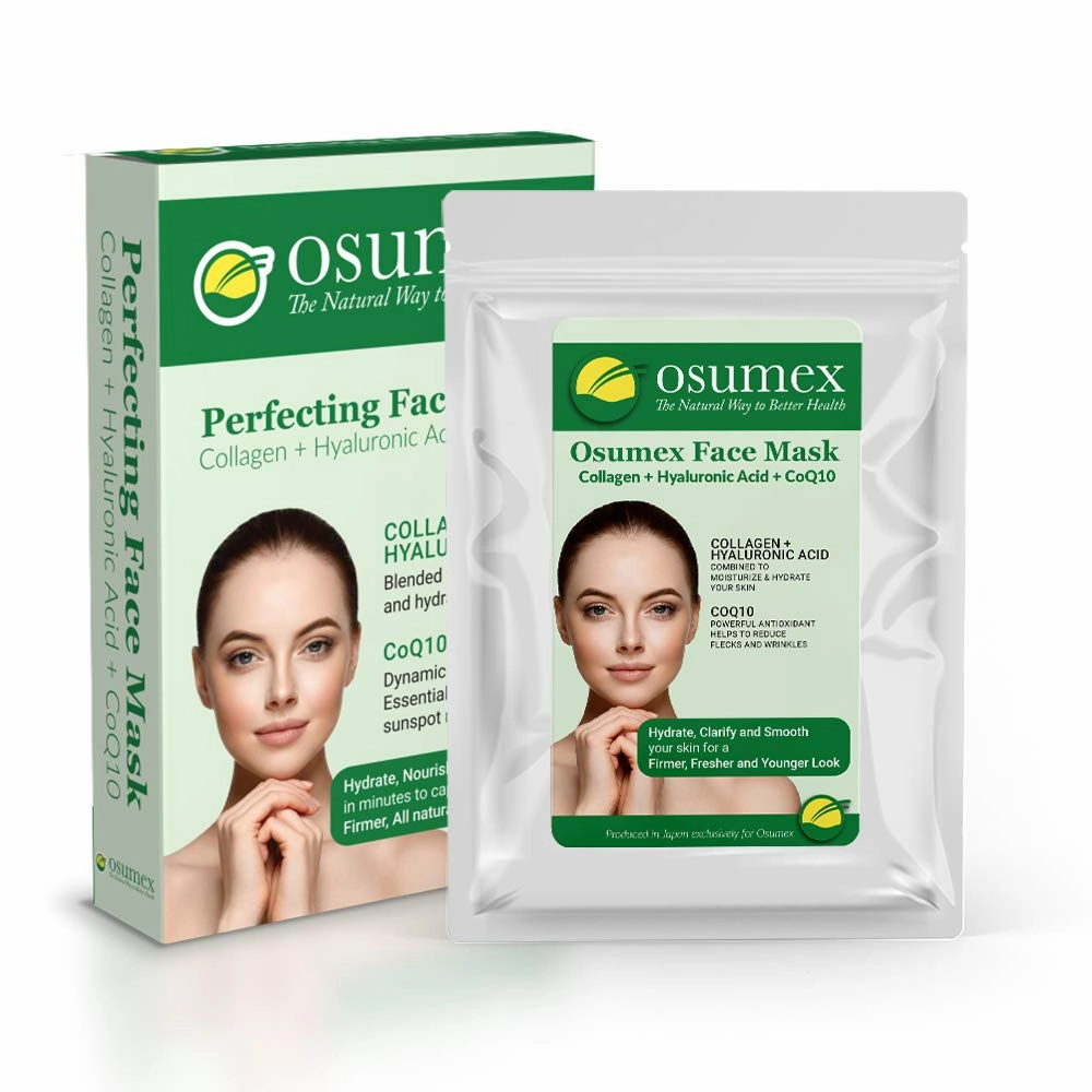 Perfecting Face Mask 5 Pack (New and Improved Formula) - Hydrating Collagen Face Masks, Moisturizing Face Mask, Sheet Face Masks, Anti Aging for Dry Skin, Sheet Masks Skincare